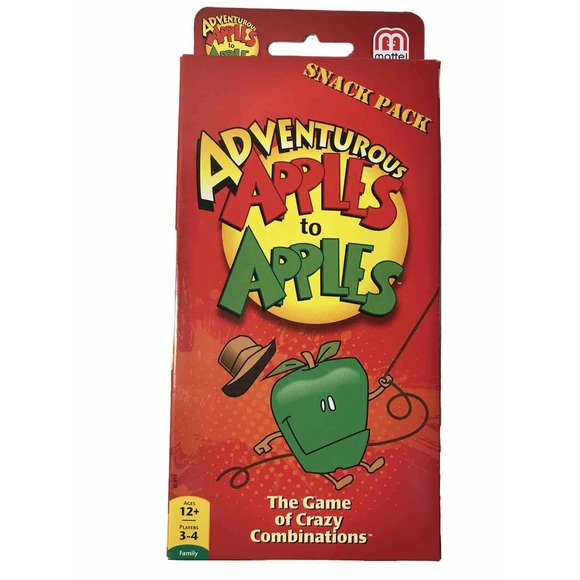 Mattel Other - Apples to Apples Adventurous Snack Pack of Cards The Game of Crazy Combinations